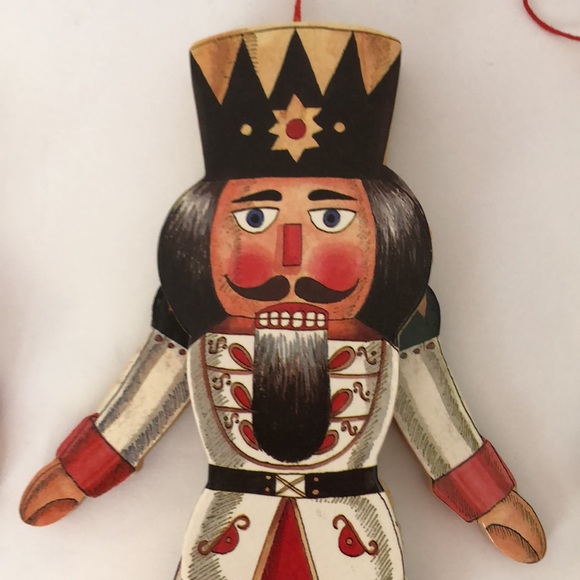 Bundle Vintage Wooden Ornaments-Italy Pinocchio Germany Clock And Nutcracker - Picture 4 of 14